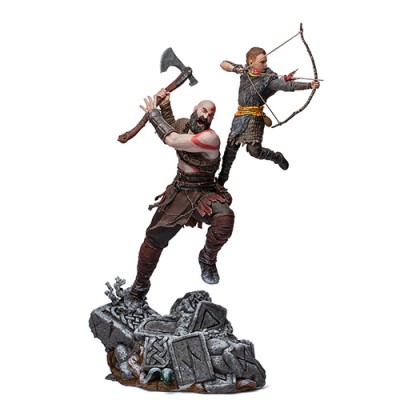 Статуетка Iron Studios God of War - Kratos and Atreus BDS Art Scale 1/10 Statue